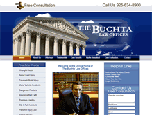 Tablet Screenshot of buchtalaw.com